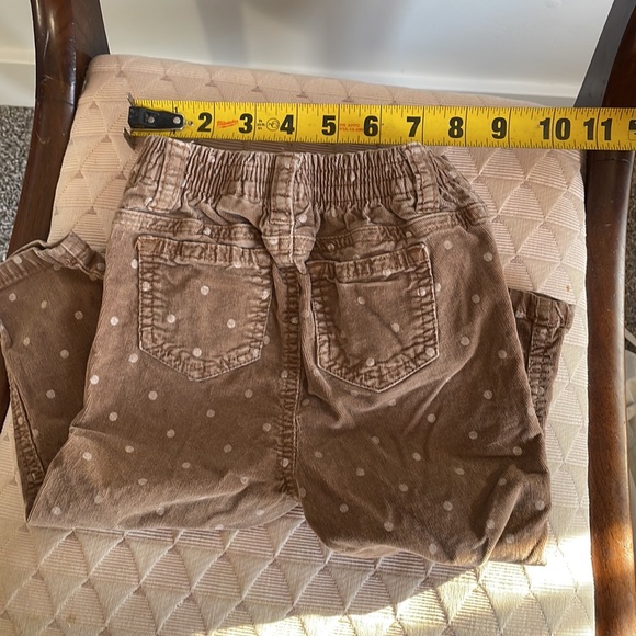 Polka dot corduroy brown Joe Baby pants unisex - Picture 3 of 4
